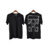 Sketch 3D Basic Short Sleeve Tee “Black White”
