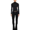 Sleek Meteor Long-Sleeved Top