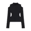 Sleek Meteor Long-Sleeved Top