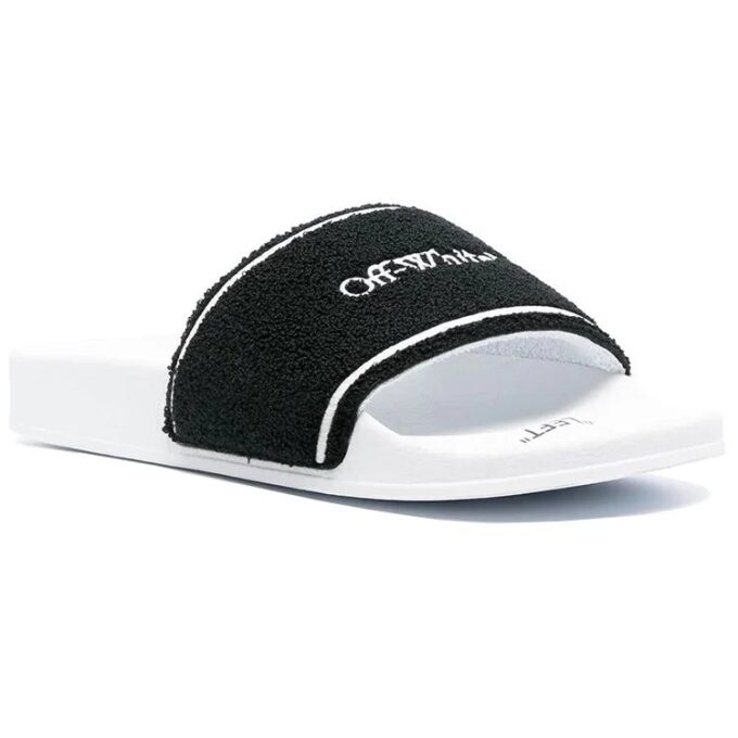 Sliders “Towel – White Black”