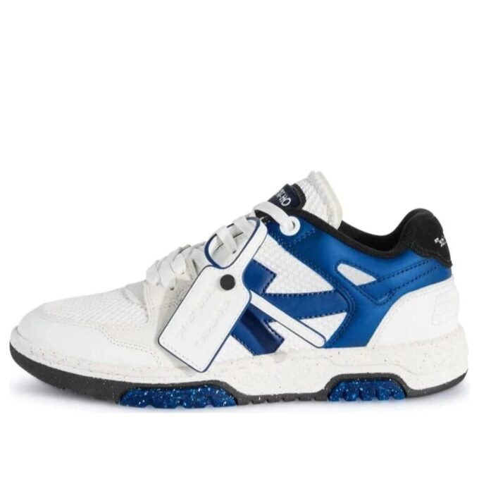 Slim Out Of Office colour-block Sneakers “White Navy”