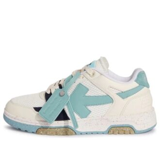 Slim Out Of Office Sneakers “Teal White”