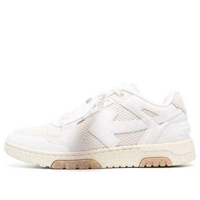 Slim Out Of Office Sneakers “White Beige”