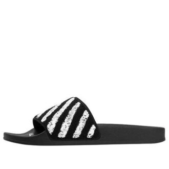 Slippers Black/White