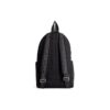 Slogan Alphabet Printing Zipper Multiple Pockets Backpack schoolbag Black