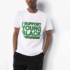 Slogan Applique Tee Men’ s White