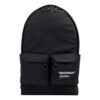 Slogan Printing Fashion Stylish Backpack Black