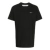 Small Logo Round Neck Short Sleeve Black