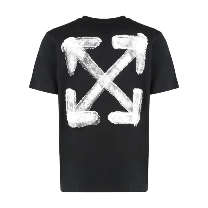 Spary Arrow Slim Short Sleeve T-Shirt “Black”