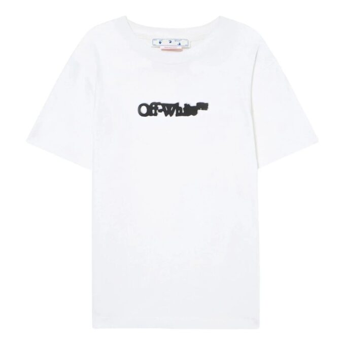 Spary Arrow Slim Short Sleeve T-Shirt “White”