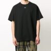 Splash Ink Arrow Round Neck Short Sleeve Black