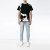 Splash Ink Short Sleeve Black