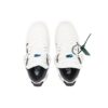 Sponge Mid-Top Sneakers “White Black”