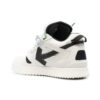 Sponge Mid-Top Sneakers “White Black”