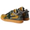 Sponge Mid-Top Sneakers “Yellow Grey”