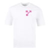Spray Arrow Pocket Skate Tee “White/Purple”