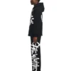 Spray Logo Loose Hoodie