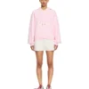 Spray Off Stamp Over Hoodie