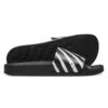 Spray Stripe Slider “Black White”