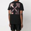 Sprayed Caravaggio Short-Sleeve Slim Tee “Black”