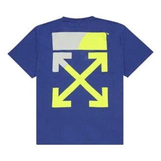 SS19 Arrows Oversize Short Sleeve T-Shirt “Blue Neon Green”