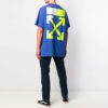 SS19 Arrows Oversize Short Sleeve T-Shirt “Blue Neon Green”
