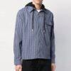 SS19 Diag Zip-up Fleece Men Blue