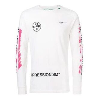 SS19 Impressionism Arrows Sketch Mens Round Neck Sweater