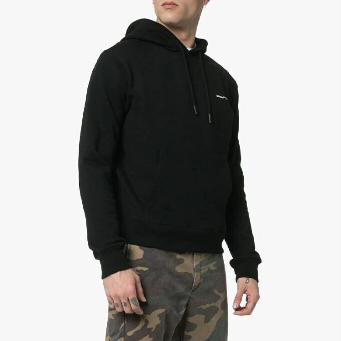 SS19 Logo Slim Hoodie “Black”