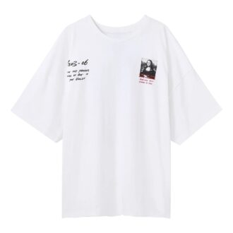 SS19 Mona Lisa Logo Print Oversize
