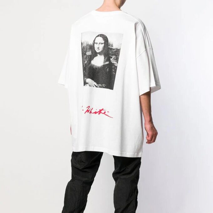 SS19 Mona Lisa Logo Print Oversize