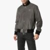 SS20 Airport Arrow Printing Jacket Men Grey