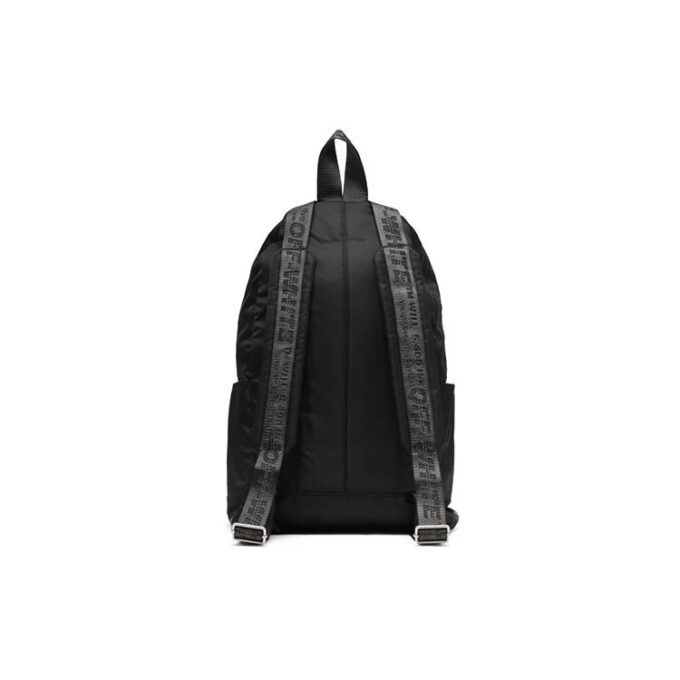 SS20 Airport Tape Black Backpack Arrow Print Backpack Black