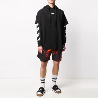 SS20 Airport Tape Mens Hoodie Long Sleeve