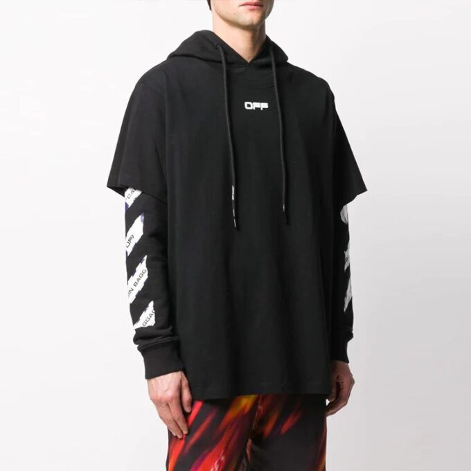 SS20 Airport Tape Mens Hoodie Long Sleeve