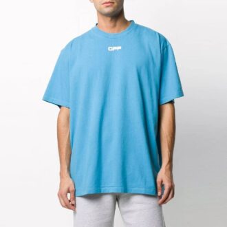 SS20 Airport Tape Print For Men Blue