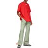 SS20 Airport Tape Print For Men Red