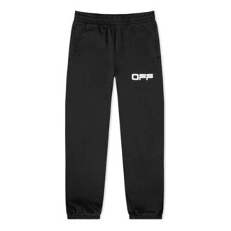 SS20 Airport Tape Print Slim Track Pants