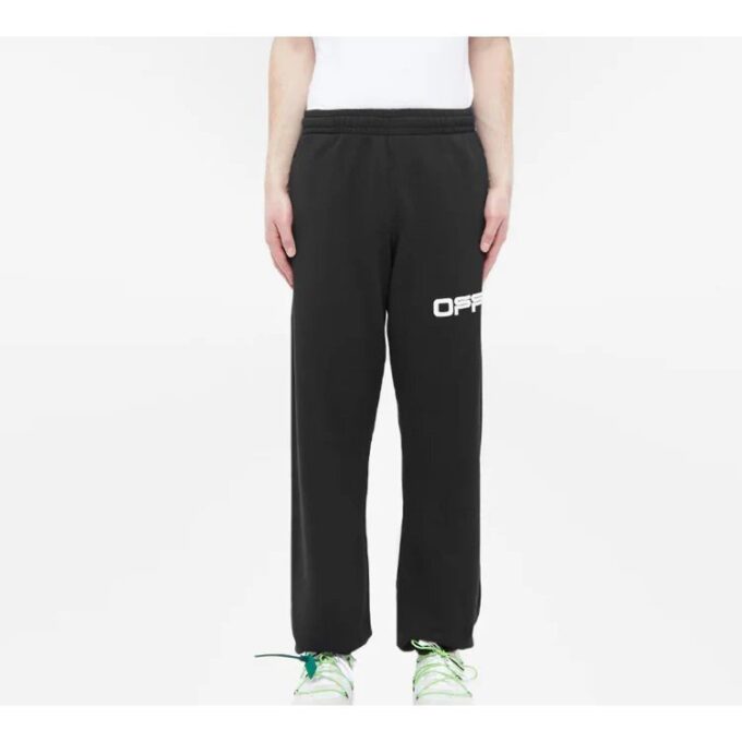 SS20 Airport Tape Print Slim Track Pants