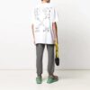 SS20 Arrows Logo Print Oversized T-Shirt “White”