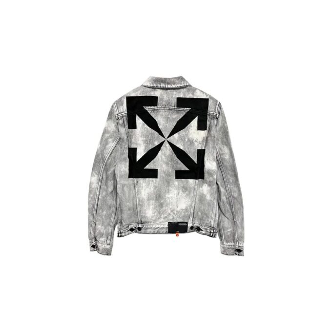 SS20 Arrows Printing Jacket Men Grey