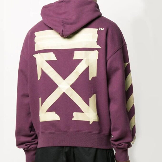 SS20 Arrows Printing Men Purple