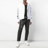 SS20 Caravaggio Arrow Slim Zipped For Men White