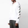 SS20 Caravaggio Arrow Slim Zipped For Men White