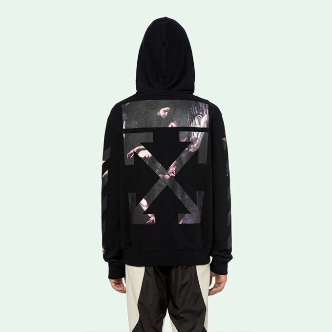 SS20 Caravaggio Back Arrows Sketch Mens Logo Sweater