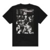 SS20 Caravaggio Square Back Logo-Print Loose Short Sleeve