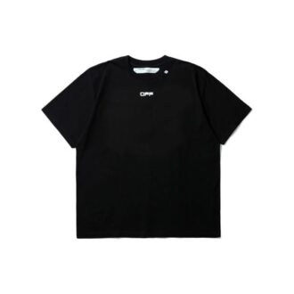 SS20 Caravaggio Square Back Logo-Print Loose Short Sleeve