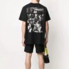 SS20 Caravaggio Square Back Logo-Print Loose Short Sleeve