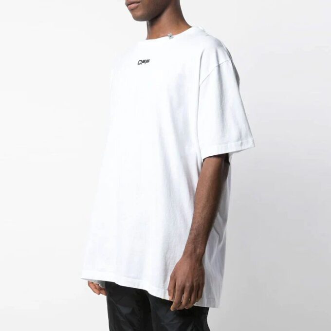 Caravaggio Square SS Over Tee “White Black”