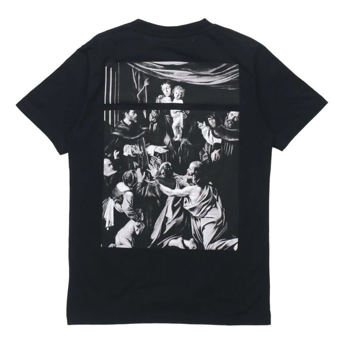 SS20 Caravaggio Square Print Slim-Fit